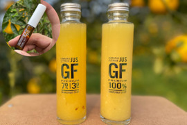 国産グレープフルーツ【HIMUKA CITRUS：JUS】100％／70%30%プレミアム果汁＋天然果皮オイルセット