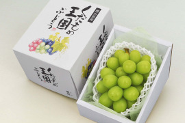 岡山県産朝採り甘くて果汁たっぷり！！
【ｼｬｲﾝﾏｽｶｯﾄ高級秀品一房】（約600g〜800g程度）
【予約販売】2026年8月より10箱限定販売予定！！
天候により月日が前後する場合が御座います。