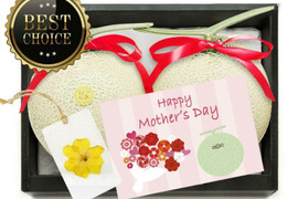 【母の日ギフト】厳選2玉箱入りマスクメロン