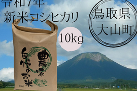 【令和7年新米】　鳥取県産　コシヒカリ　10kg
