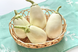 とろけるような食感と甘み。とろ～り旨なす/約2kg4~6個入り(茨城県産)