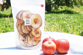 お得サイズ！無添加干しりんご🍎ふじ大袋150g　特別栽培りんごをスライスして干しただけ！保存食にもおすすめです！