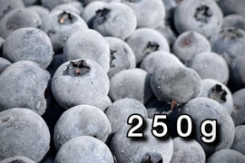 【道産自然栽培】冷凍ブルーベリー•250g（古参品種ミックス）※まとめ買い対応