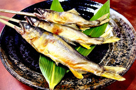 温めるだけで名店の味!串のままガブっと!《こまち鮎》鮎の塩焼き3本セット