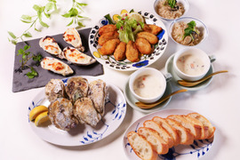 【冷凍】かき料理贅沢三昧　広島県産　生食用かき　ホームパーティー　おもてなし料理　贈答用にもおすすめ♪