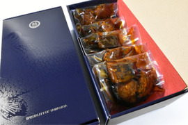 【冬ギフト】骨までおいしい鯉のやわらか煮「ブロック切」150g×5袋入(真空パック/ギフト箱入/短冊のし可能) /お歳暮/御歳暮