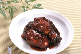 【夏ギフト】骨までおいしい鯉のやわらか煮「ブロック切」150g×3袋入(真空パック/ギフト箱入/短冊のし可能)お中元 ★ギフト箱リニューアル