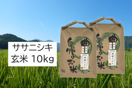 【新米・2026年産】自然栽培米『ササニシキ』玄米10kg