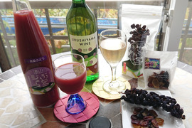 ☆漆山果樹園おすすめギフトドライフルーツとジュースと漆山ワイン☆