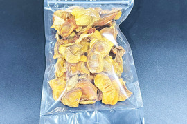 【ドライフルーツ】凝縮された甘さ！干し柿チップス（約100g）農薬・化学肥料不使用