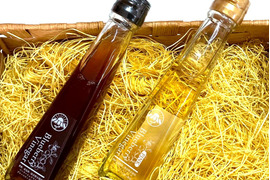 【母の日ギフト】ブルーベリービネガー 120ml × ２色セット【環境とカラダにやさしいソーラーシェアリング栽培ブルーベリー使用】
