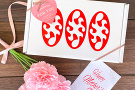 【母の日限定】濃厚フルーツトマト「ポモ・ロッサ」（24粒入り 母の日パッケージ）