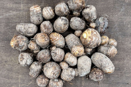 【無肥料無農薬】皮ごと食べる◎ 自然栽培さといも〚子〛（１kg）