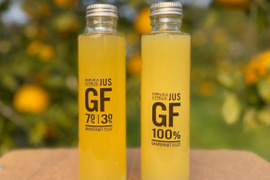 国産グレープフルーツ果汁【HIMUKA CITRUS：JUS】GF100％／GF70%30%セット