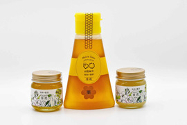 【初回限定BOX】大人気商品‼ 味も香りも濃縮＊結晶 蜂蜜 （百花60g）・栗 蜂蜜200g