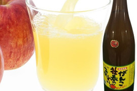 ストレート！青森県産りんごジュース  1升瓶　6本セット