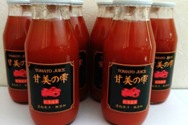 至上トマトジュース「甘美の雫」180ml×6本 【夏ギフト】 無添加・濃縮果汁 北海道産