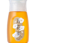 フルーティな美味しい蜂蜜　垂れない容器（里山の春）300ｇ
