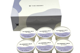 牧場ミルク×茨城県産ブルーベリー｜ブルーベリーミルクアイス12個