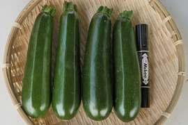 土づくりから育てた朝採れズッキーニ直送！【約2.5kg】埼玉県神川町産