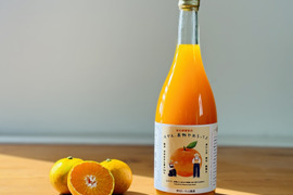【丸ごと絞り】果汁100％！　完熟みかんジュース　720ml