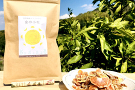 濃厚！サク・しっとり新食感　自然栽培ドライみかん　『金の小粒』