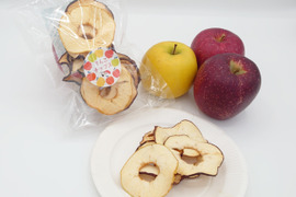 5品種ブレンド！無添加りんごチップス 6袋