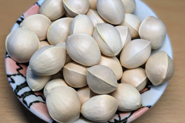 【予約販売】2023年10月下旬お届け 喜平ぎんなん/ Kihei Ginkgo nuts (銀杏: 1粒4.0g以上  500g)