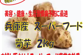 【最短出荷】兵庫産　スーパーフード菊芋2kｇ
