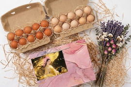 【食べ比べ】衝撃のおいしさ　烏骨鶏＆濃厚黒どりネラ （計20個）16個＋破卵保証4個　 希少なアルカリ性卵　| 箸で掴める濃厚さ | 贈答品質を食卓へ 卵かけご飯 ギフトバック付き