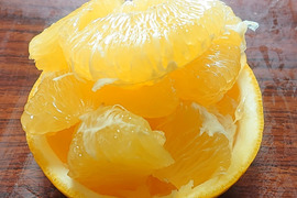 自然栽培　河内晩柑　初夏におすすめの味です。