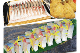 【冬ギフト】長崎ハーブ鯖とアジフライが入った金政の人気詰め合わせセット