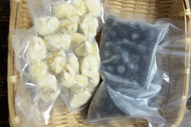 【限定11セット】農薬不使用　ブルーベリー200g &剥き栗230gセット