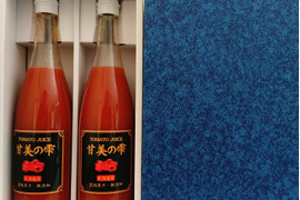至上トマトジュース「甘美の雫」720ml×2本 【夏ギフト】 無添加・濃縮果汁 北海道産