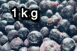 【道産自然栽培】冷凍ブルーベリー•1kg（古参品種ミックス）※まとめ買い対応