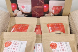 ☆無添加ドライフルーツ☆干しりんご満足１０袋セット!!八つ切りタイプ５袋・スライスタイプ５袋