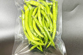 【冷凍唐辛子】なかなかの辛さ！プサジュエラ（約200g）農薬・化学肥料不使用