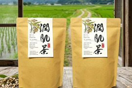 ノンカフェイン！肌に効く漢方茶　潤肌茶（玄米はとむぎ茶）3g ×24包入り　２袋セット