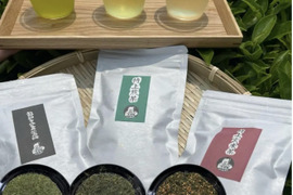 【2026年新茶飲み比べ】深蒸しかぶせ茶80g・特上煎茶100g・特上玄米茶150g　農薬・化学肥料・除草剤・畜産堆肥不使用　宇治茶100%　2026年産