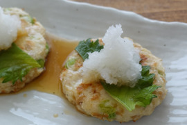 【レン⏱チン】ハモと枝豆の焼きつくね ２０枚 🍱お弁当によし🍺お酒によし♬