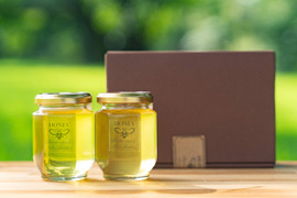 希少！宮崎産非加熱はちみつ2種（160gx2）