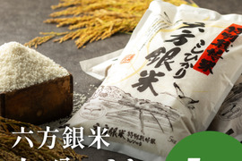 コウノトリ舞いおりるコシヒカリ 特別栽培米 六方銀米 7ぶづき米 5ｋｇ