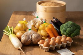 【手間いらず】整い蒸し野菜セット（7~8品目+季節の塩お試しサイズ付き）