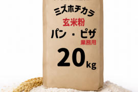 パン ピザ 業務用 玄米粉 ミズホチカラ 20㎏ 米粉 大量 国産 国内産 米粉パン 食パン グルテンフリー パンケーキ ピザ生地 岡山 蒜山高原産