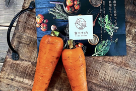【高原野菜セット Ｌ、Ｍ 購入の方限定】生でも美味しい！高原育ちの甘いニンジン　１ｋｇ