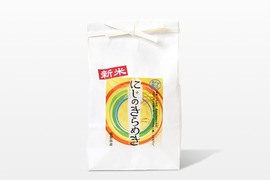 ※予約販売【令和8年新米】和らぎ農法　滋賀県産にじのきらめき 《にじのきらめき》 白米/1kg