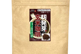 発芽玄米珈琲 120g カフェインレス / 発芽玄米コーヒー カフェインレスコーヒー 国産 食物繊維 ポリフェノール オリザノール デトックス 焙煎玄米 玄米珈琲蓄品 無添加 大分県