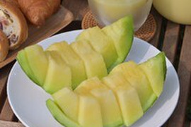 「外まで甘い」2玉で2.8kg高糖度マスクメロン