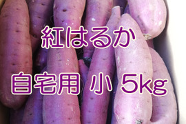 【自宅用】 里山ファームの紅はるか 小さなサイズ ５ｋｇ