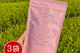 【メール便・3袋セット】HARUHANAべにふうき ティーバッグ 緑茶 3g×25p 静岡牧之原